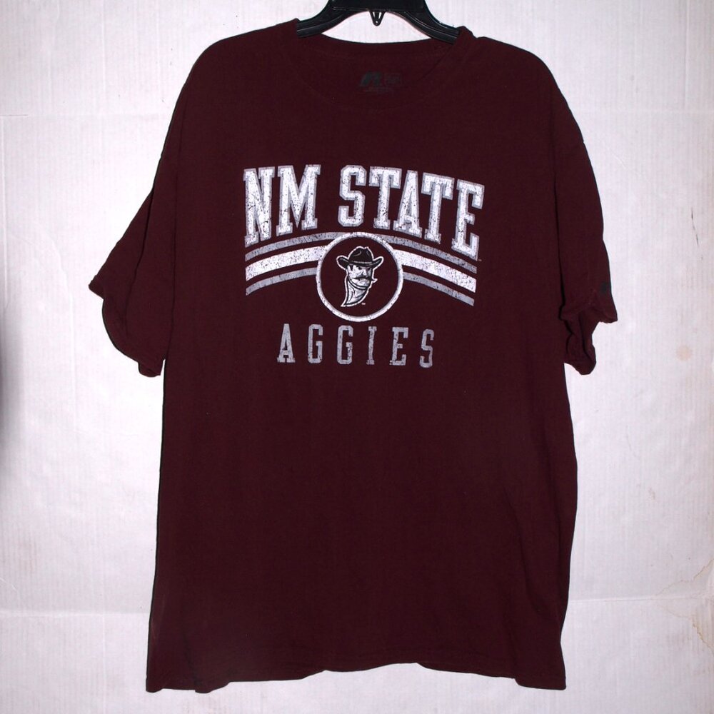 Russell New Mexico State Aggies Heavy T-Shirt Men Size 2XL